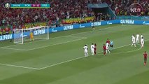Christiano Ronaldo nets a bullet shot giving Portugal the lead 31 minutes into the game