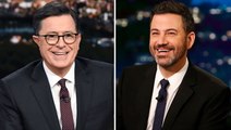 Jimmy Kimmel and Stephen Colbert Mock Report That Trump Requested DOJ, FCC to Stop 'SNL' and Late Night Jokes | THR News
