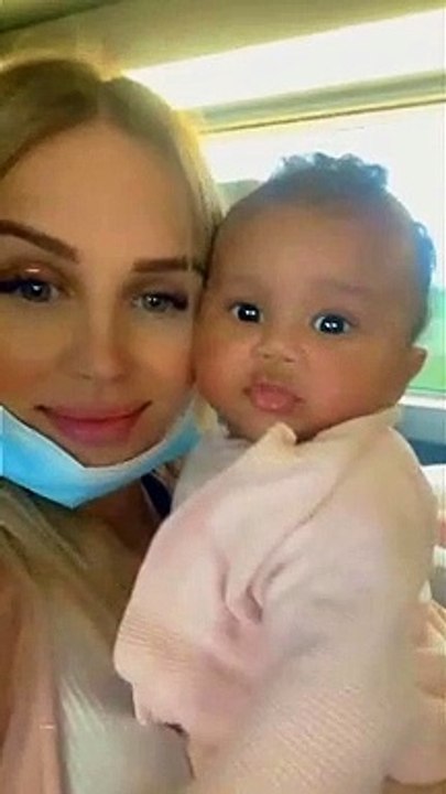 Camille Froment et sa fille, Zélyana. Juin 2021