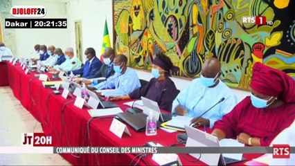 Communiqué du conseil des ministres du mercredi 23 juin 2021