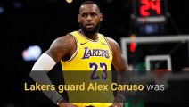 Lakers' Alex Caruso Arrested for Possession of Marijuana