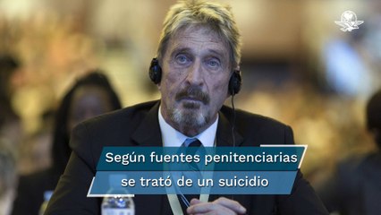 Encuentran muerto a John McAfee, creador del antivirus, en cárcel de Barcelona