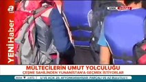 Canlı yayında mülteci yolculuğu