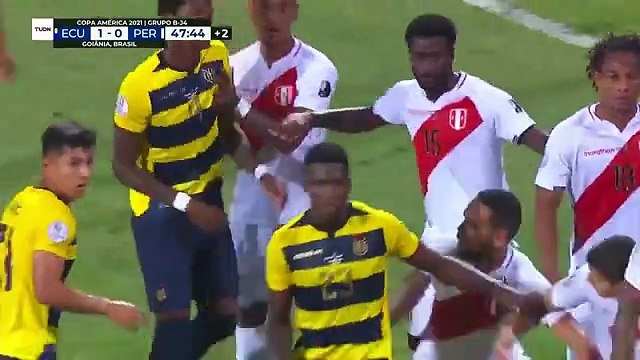 Ecuador Vs Peru (2-2) - All Goal Highlights - Copa America 23-06-2021