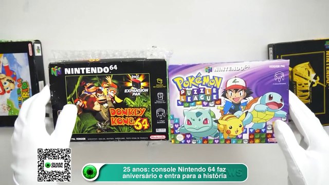 25 anos- console Nintendo 64 faz aniversário e entra para a história