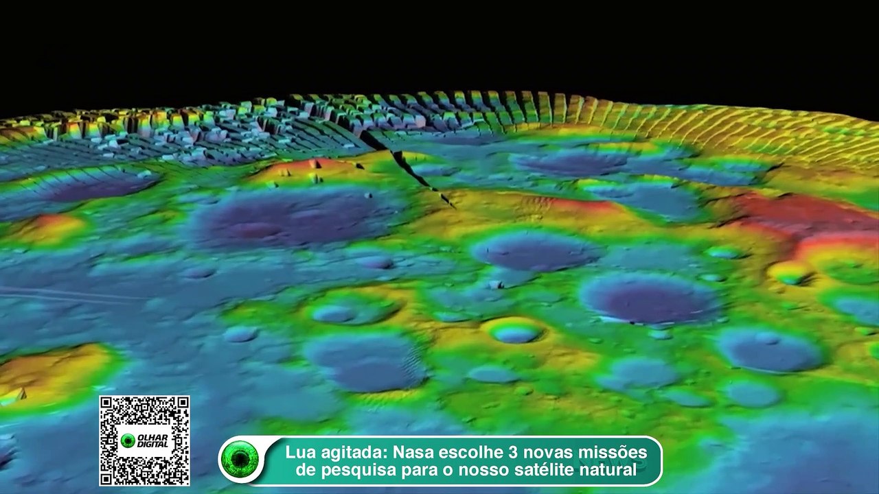 Lua agitada- Nasa escolhe 3 novas missões de pesquisa para o nosso satélite natural