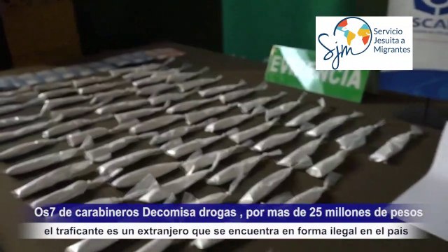 Extranjero ilegal detenido por tráfico de drogas avaluado en 25 millones - Canal 5 Noticias