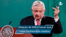 Ataques de AMLO, uno de principales problemas que enfrentan los medios en México: informe