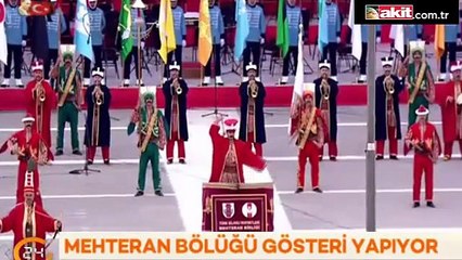 TSK Mehteran Takımı ilk kez Cumhuriyet Bayramı'nda