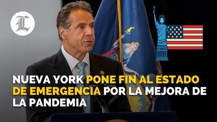 Nueva York pone fin al estado de emergencia por la mejora de la pandemia
