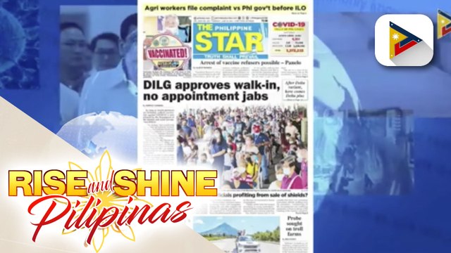 HEADLINES: Pagdating ng 2-M doses ng Sinovac vaccine inaantabayanan; Parada ng mga lechon sa Batangas, hindi muna papayagan; Metro Manila, kinokonsidera ng ‘low-risk area’
