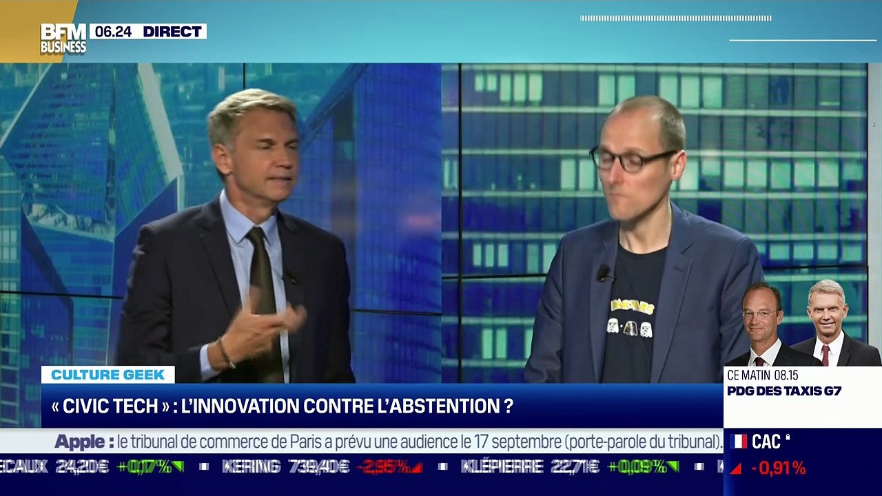 Culture Geek : "Civic tech", l'innovation contre l'abstention ?, par Anthony Morel - 24/06