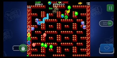 Bubble bubble childhood game most enjoyable game