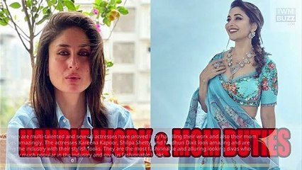Meet These B-Town Celebs Who Handle Work & Mom Duties Effortlessly From Kareena Kapoor To Madhuri