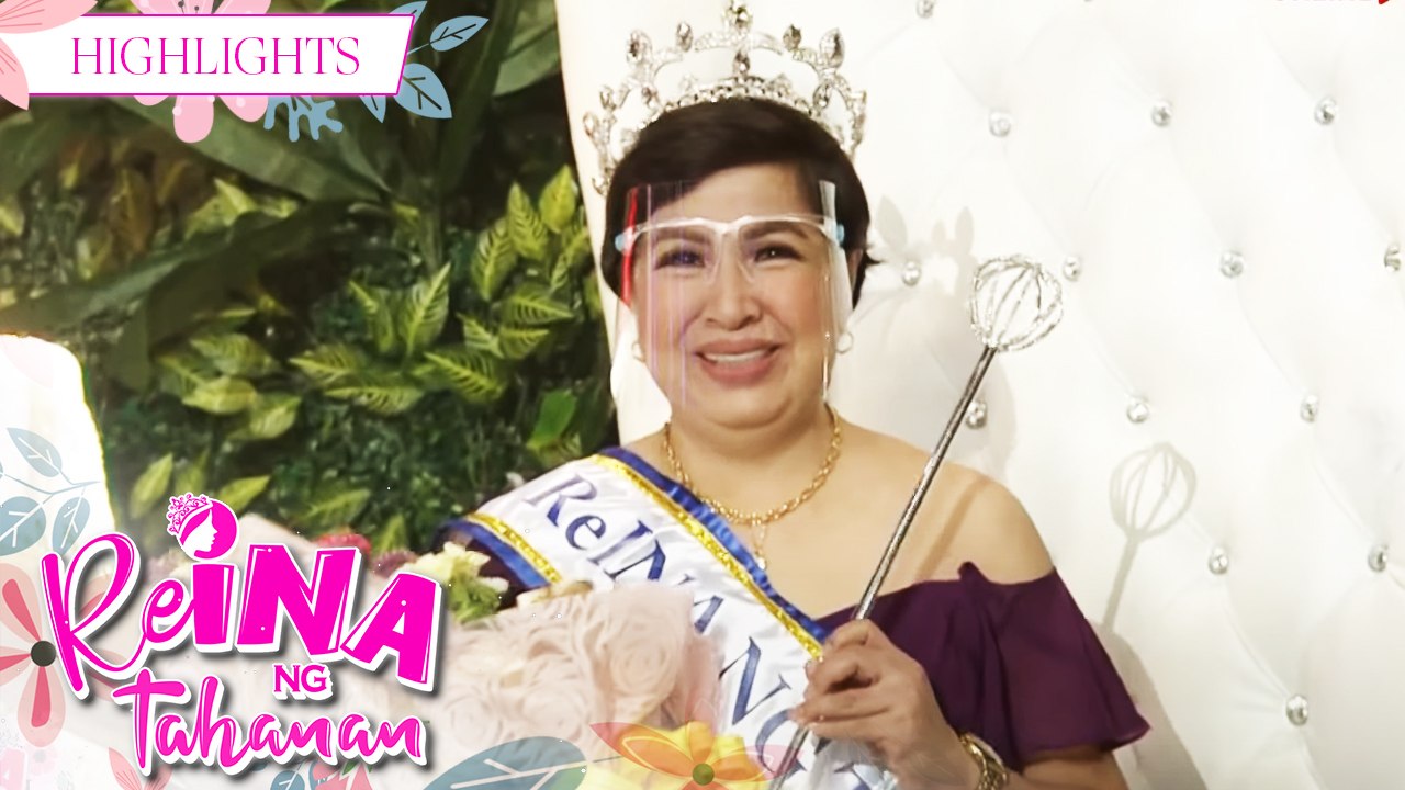 ReiNanay Marilou Aquino as Reina Ng Tahanan of the day | It's Showtime Reina Ng Tahanan