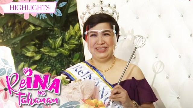 ReiNanay Marilou Aquino as Reina Ng Tahanan of the day | It's Showtime Reina Ng Tahanan