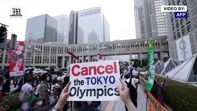 Protesters hope for cancellation of Tokyo 2020 as one-month countdown to D-Day begins