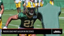 Packers Coach Matt LaFleur on CB Eric Stokes