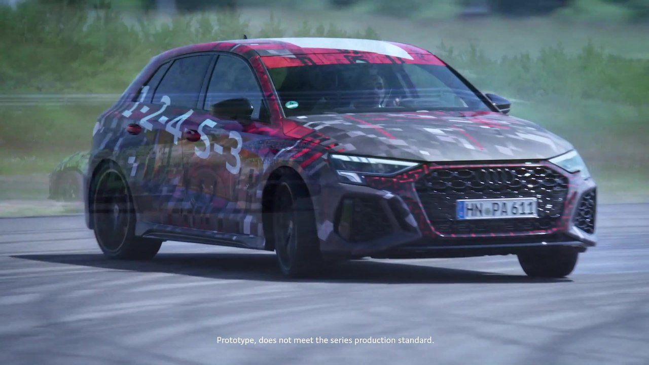 Fahrdynamik in Reinkultur – der Audi RS 3 Prototyp