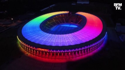 Trois stades s'illuminent aux couleurs LGBT en Allemagne après le refus de l'UEFA pour le match contre la Hongrie à l'Allianz Arena