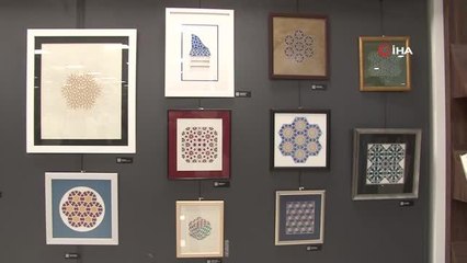 İslam Sanatında Geometrik Desenler Sergisi Eyüpsultan'da açıldı