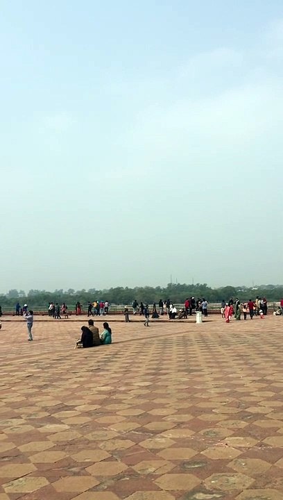 Taj Mahal view from side - Agra
