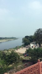 Taj Mahal view from behind - Agra