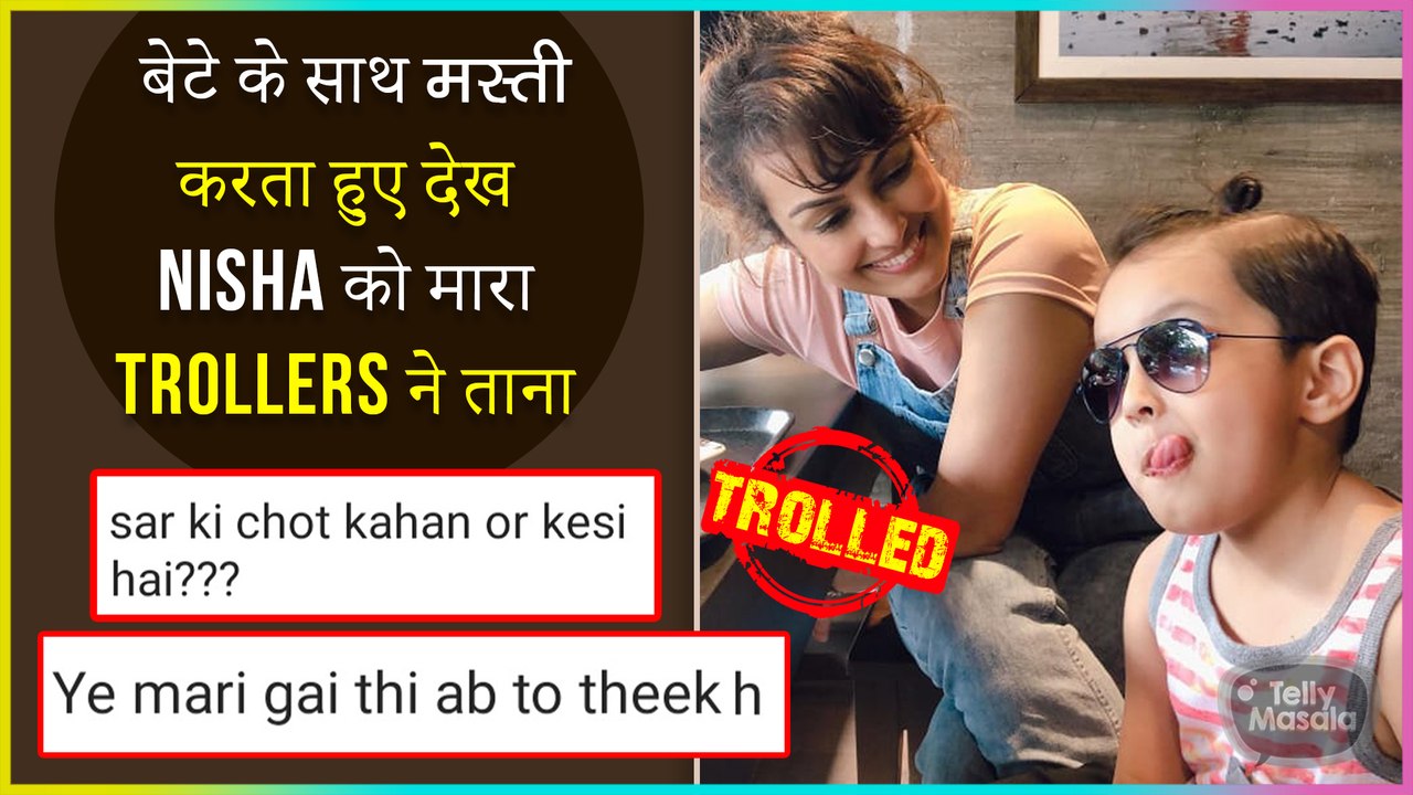 Nisha Rawal Shares Adorable Photos With son Kavish, Gets Trolled