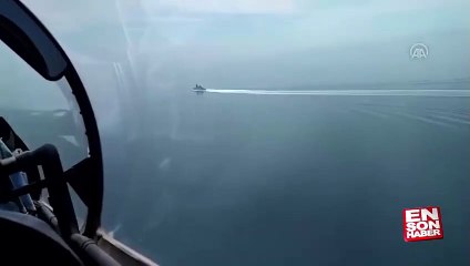 Dünyayı sarsan görüntü yayınlandı! Füzeyi böyle ateşlediler