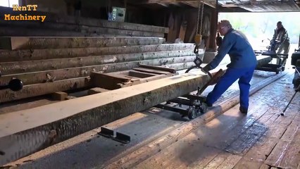 Incredible modern cutting big tree machies You must see - wood processing & sawmill equipment