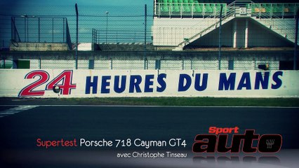 Supertest Porsche 718 Cayman GT4 (2021)