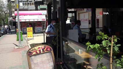 - Çankaya zabıtasından normalleşme öncesi denetim