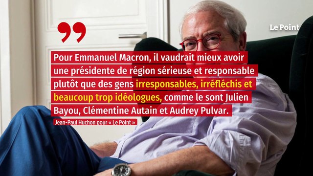 EXCLUSIF. Jean-Paul Huchon : « Je vote sans hésitation Valérie Pécresse »