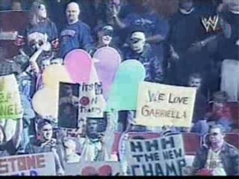 John cena & HHH vs randy orton & rey mysterio & kurt angle