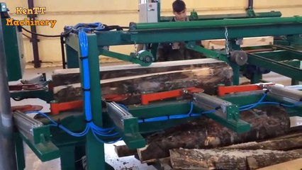 INCREDIBLE monster wood sawmill machine - Automatic Processing & cutting Big Tree Machine #3