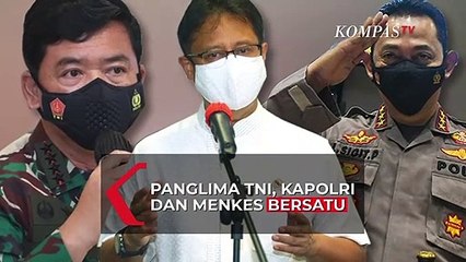 Descargar video: Saat Panglima TNI, Kapolri dan Menkes Turun Langsung Tinjau Vaksinasi Massal