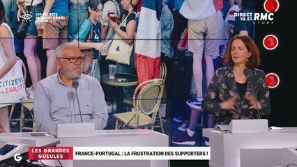 Les tendances GG: France-Portugal, la frustration des supporters - 24/06