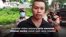 Tolak Pakai Masker, Pria Ini Sebut Covid-19 Telah Berakhir