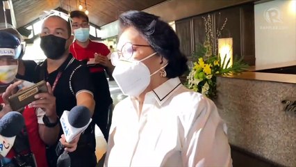 Télécharger la video: Aquino 'brave,' 'ran after the powerful even to his discredit' – Conchita Carpio Morales