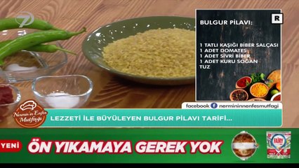 En kolay bulgur pilavı nasıl yapılır?
