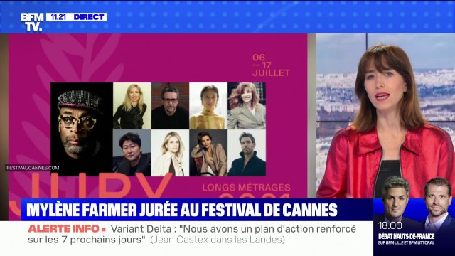 Mylène Farmer fera partie du jury du Festival de Cannes
