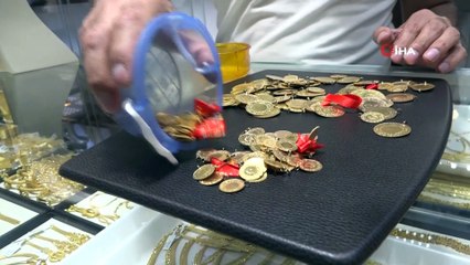 Düğün sezonu açıldı kuyumcularda yoğunluk arttı