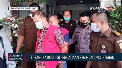 Tersangka Korupsi Pengadaan Benih Jagung Ditahan
