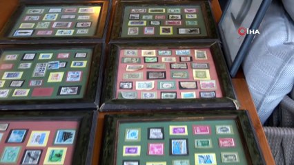 Satışa çıkardığı 8 kitaplık pul koleksiyonundan gelen parayı engellilere bağışlayacak