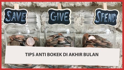 Tips Anti Bokek di Akhir Bulan