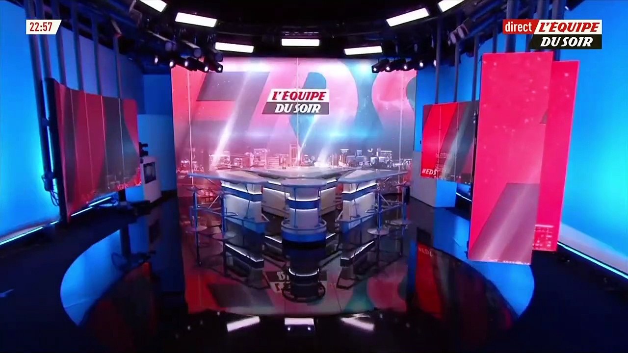 Générique de "L'Equipe du soir" sur la chaîne L'Equipe.