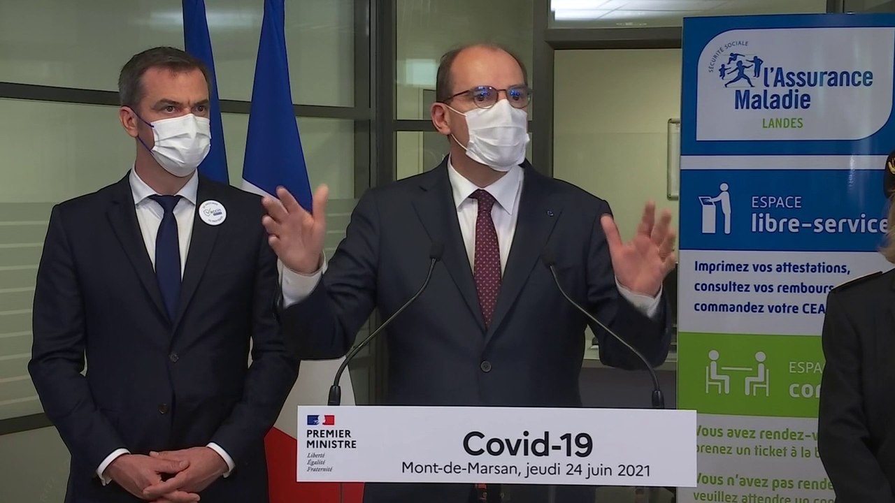 Variant Delta: Jean Castex annonce 14.000 tests dans les 8 prochains jours dans les Landes