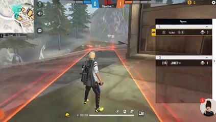 Garena - Free fire game play | Tom gamers | one vs one gameplay