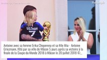 Antoine Griezmann : Mia, Alba et Amaro supporters assortis, 