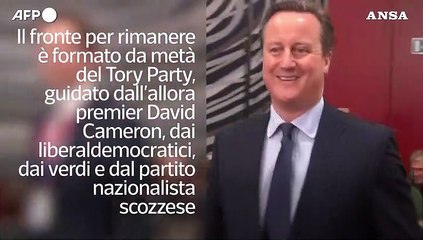 Brexit, cinque anni fa il referendum "leave or remain"